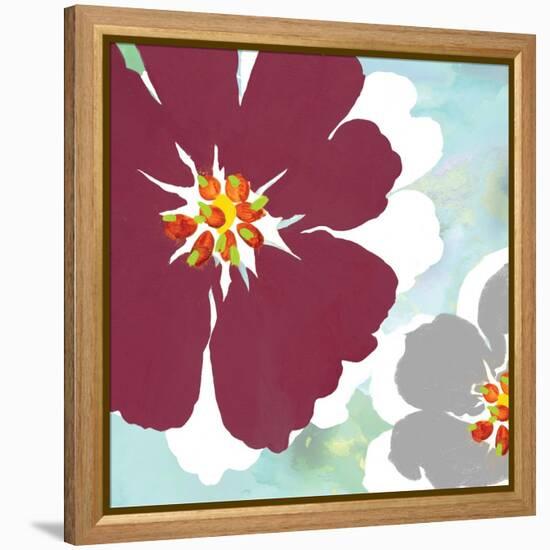 Marsala Blossom I-Margaret Ferry-Framed Stretched Canvas