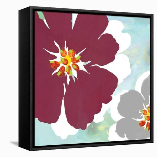 Marsala Blossom I-Margaret Ferry-Framed Stretched Canvas