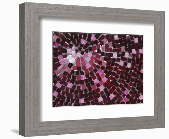 Marsala Radial-Stacey Wolf-Framed Art Print