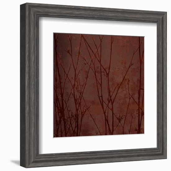 Marsala Tree II-Mali Nave-Framed Art Print