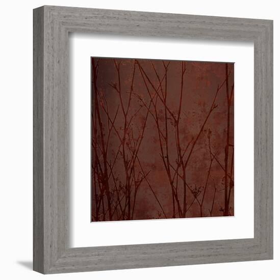 Marsala Tree II-Mali Nave-Framed Art Print