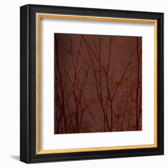 Marsala Tree II-Mali Nave-Framed Art Print