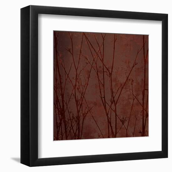 Marsala Tree II-Mali Nave-Framed Art Print