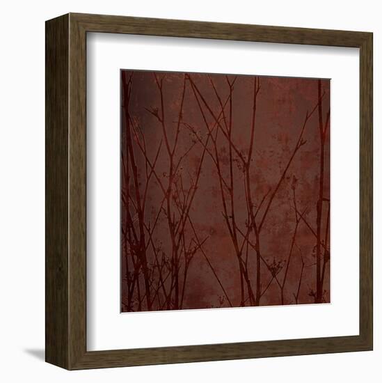 Marsala Tree II-Mali Nave-Framed Art Print