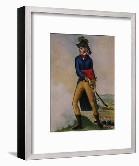 'Marschall Bernadotte 1763-1844. Stich nach der Zeichmung von Hilaire Le Dru', 1934-Unknown-Framed Giclee Print
