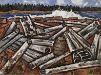 Sea View - Star Fish, New England-Marsden Hartley-Stretched Canvas
