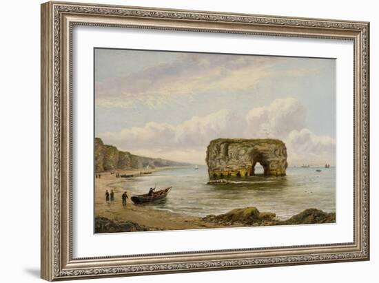 Marsden Rock, C.1880-1900-Bernard Benedict Hemy-Framed Giclee Print