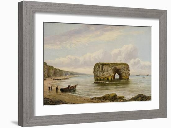 Marsden Rock, C.1880-1900-Bernard Benedict Hemy-Framed Giclee Print