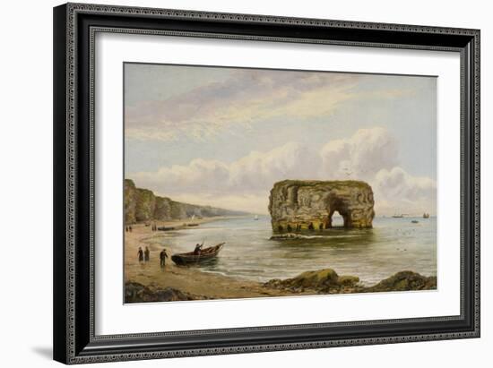 Marsden Rock, C.1880-1900-Bernard Benedict Hemy-Framed Giclee Print