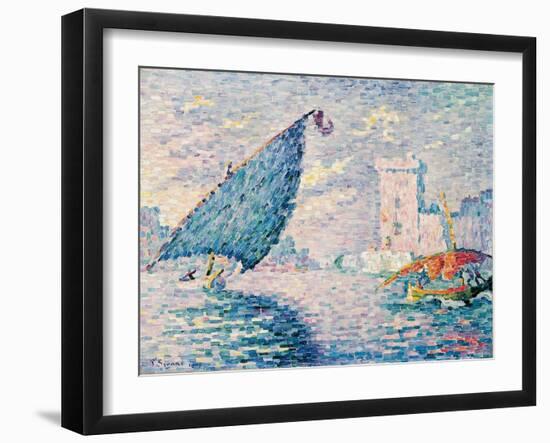 Marseille, Fishing Boats, 1907-Paul Signac-Framed Giclee Print
