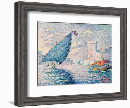 Marseille, Fishing Boats, 1907-Paul Signac-Framed Giclee Print