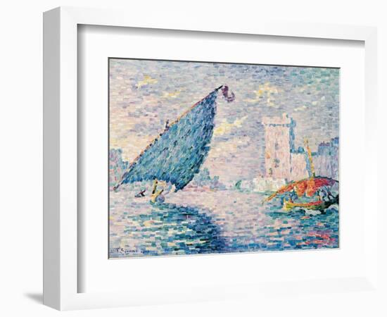 Marseille, Fishing Boats, 1907-Paul Signac-Framed Giclee Print