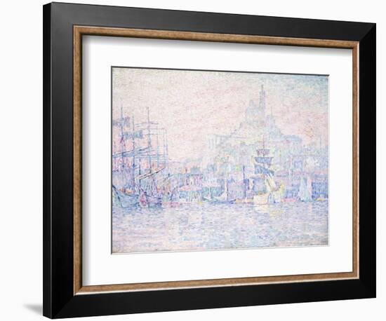 Marseille, La Bonne Mere, Morning Mist, 1907-Paul Signac-Framed Giclee Print