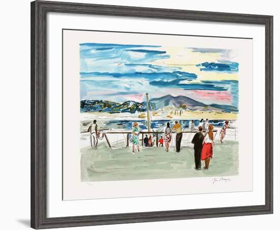 Marseille : La Corniche-Yves Brayer-Framed Limited Edition