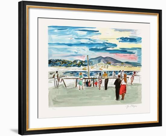 Marseille : La Corniche-Yves Brayer-Framed Limited Edition