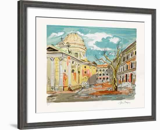 Marseille : La Vieille Charité-Yves Brayer-Framed Limited Edition