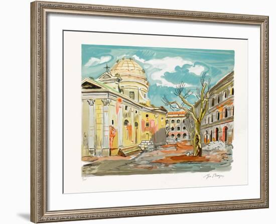 Marseille : La Vieille Charité-Yves Brayer-Framed Limited Edition