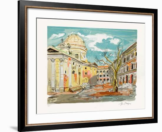 Marseille : La Vieille Charité-Yves Brayer-Framed Limited Edition