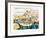 Marseille : Le Vallon des Auffes-Yves Brayer-Framed Limited Edition