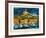 Marseille : Le Vieux-Port la nuit-Yves Brayer-Framed Limited Edition