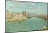 Marseille: the Old Port, 1843-Jean-Baptiste-Camille Corot-Mounted Giclee Print