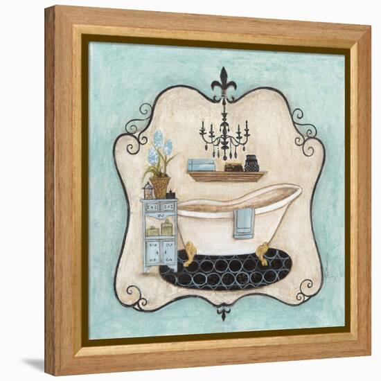 Marseille Vacation I-Janet Tava-Framed Stretched Canvas
