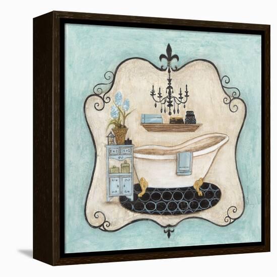 Marseille Vacation I-Janet Tava-Framed Stretched Canvas