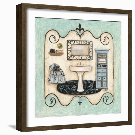 Marseille Vacation III-Janet Tava-Framed Art Print