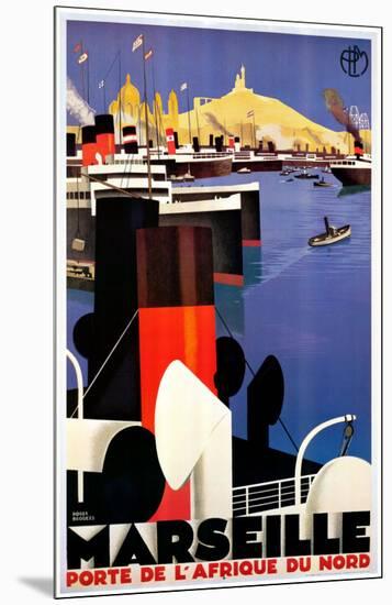 Marseille-Roger Broders-Mounted Art Print