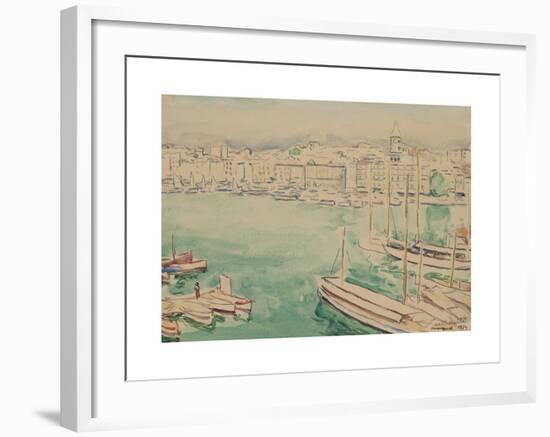 Marseille-Albert Marquet-Framed Premium Giclee Print