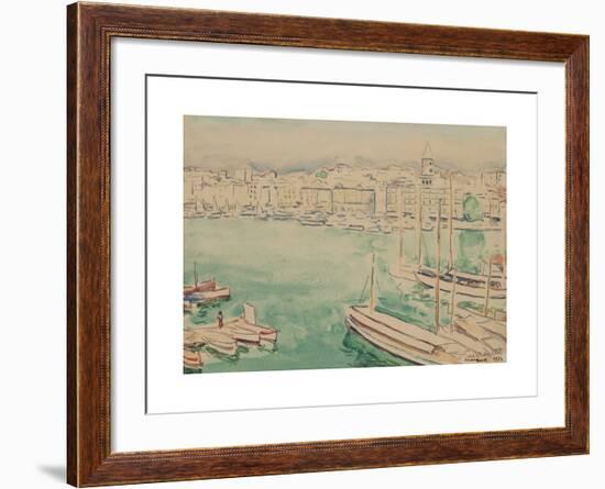 Marseille-Albert Marquet-Framed Premium Giclee Print