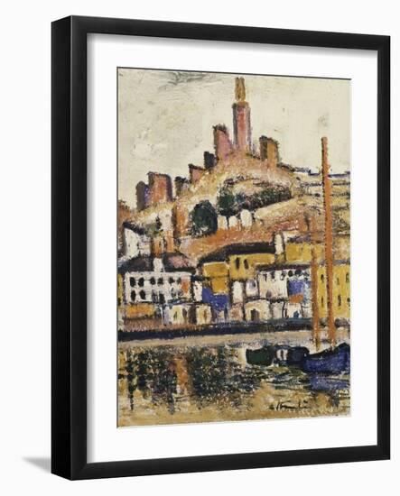 Marseilles-George Leslie Hunter-Framed Giclee Print