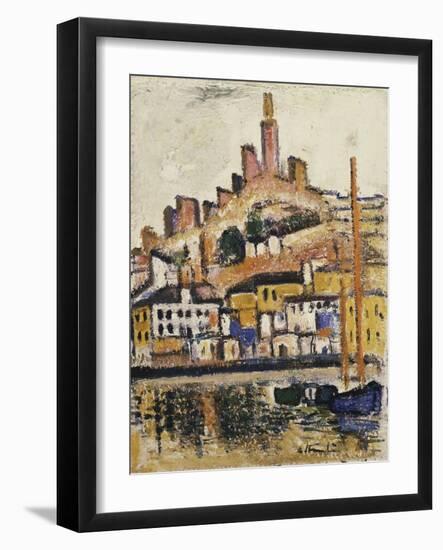 Marseilles-George Leslie Hunter-Framed Giclee Print