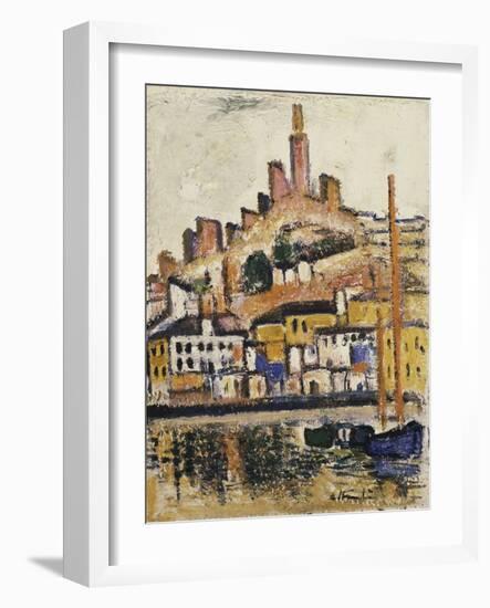 Marseilles-George Leslie Hunter-Framed Giclee Print