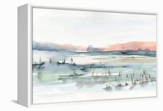 Marsh Cattails II-Ethan Harper-Framed Stretched Canvas