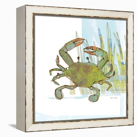 Marsh Crab-Robbin Rawlings-Framed Stretched Canvas