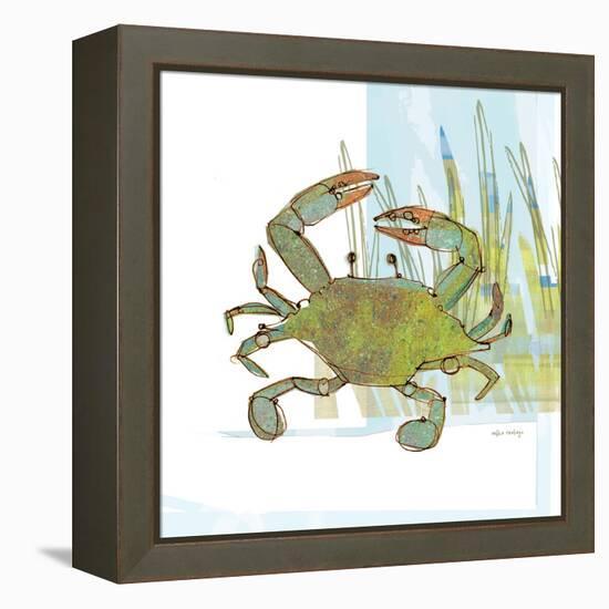 Marsh Crab-Robbin Rawlings-Framed Stretched Canvas