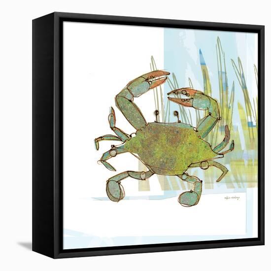 Marsh Crab-Robbin Rawlings-Framed Stretched Canvas