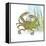 Marsh Crab-Robbin Rawlings-Framed Stretched Canvas