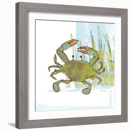 Marsh Crab-Robbin Rawlings-Framed Art Print