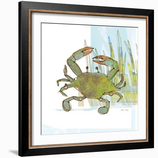 Marsh Crab-Robbin Rawlings-Framed Art Print