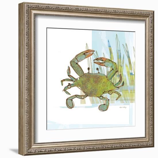 Marsh Crab-Robbin Rawlings-Framed Art Print