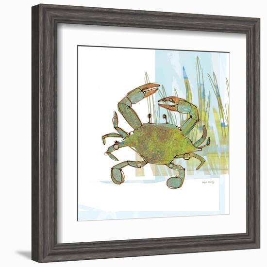 Marsh Crab-Robbin Rawlings-Framed Art Print