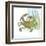 Marsh Crab-Robbin Rawlings-Framed Art Print