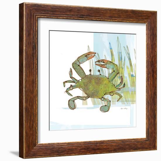 Marsh Crab-Robbin Rawlings-Framed Art Print