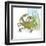 Marsh Crab-Robbin Rawlings-Framed Art Print