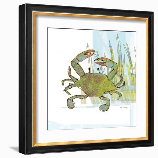 Marsh Crab-Robbin Rawlings-Framed Art Print