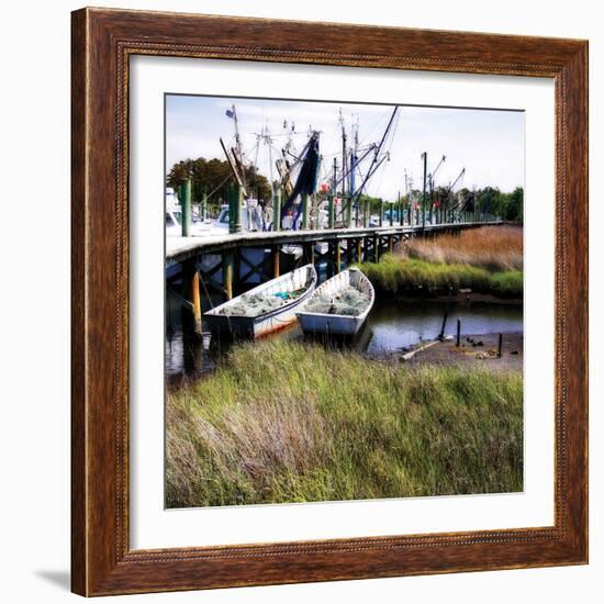 Marsh Harbor Square I-Alan Hausenflock-Framed Photographic Print