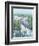 Marsh Heron II-Tim O'toole-Framed Art Print