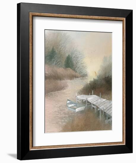 Marsh Island Inlet-Albert Swayhoover-Framed Art Print